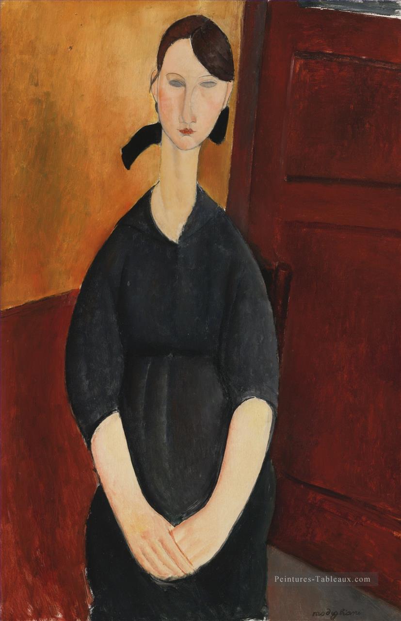 jeune femme 2 Amedeo Modigliani Peintures à l'huile